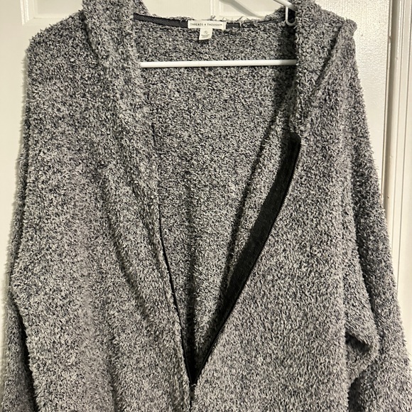 ANITA COZY BOUCLE FULL ZIP SWEATER - Picture 7 of 9